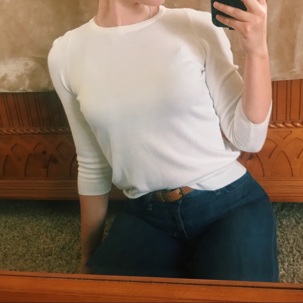 3/4 Sleeve Staple Top